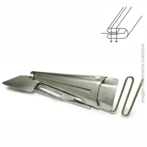 APARELHO VIÉS NACIONAL PARA GALONEIRA INDUSTRIAL - 2 DOBRAS -  N.70MM