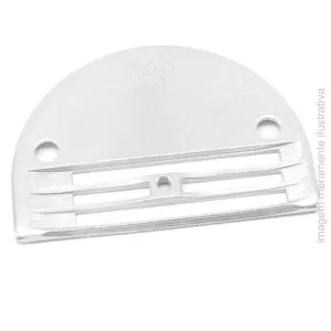 CHAPA DA AGULHA RETA INDUSTRIAL 4 CARREIRAS FURO PASSAGEM AGULHA 28 150792E, H28