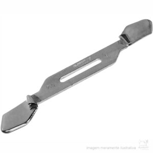 APARELHO BAINHA LENÇO EMBANHADOR DUPLO PARA COSTURA RETA INDUSTRIAL – 2,5MM E 3MM