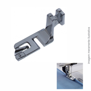 CALCADOR EMBAINHADOR BAINHA DE LENÇO PARA MÁQUINA DOMÉSTICA COM HASTE BAIXA – CY-717-1L