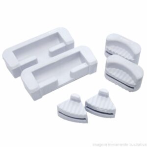 CONJUNTO DE BORRACHAS ISOLADORAS DE AMORTECEDORAS PARA RETA INDUSTRIAL
