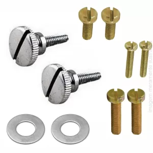 CONJUNTO DE PARAFUSOS PARA FIXAÇÃO DE APARELHOS – COSTURA RETA E GALONEIRA