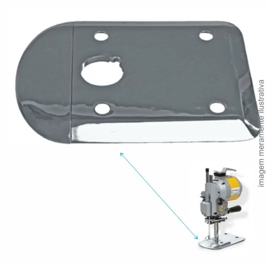 BASE PARA MÁQUINA DE CORTE DE TECIDO 4" E 5" SÉRIE KM – U-77L / M-77 / M-078