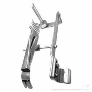 APARELHO PARA APLICAÇÃO DE VIÉS DE REFORÇO DE GOLA POLO NA OVERLOCK INDUSTRIAL – 35 MM
