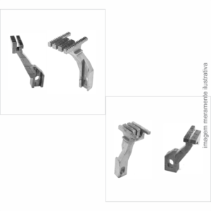KIT DE DENTES PARA GALONEIRA BT SIRUBA - TRASEIRO D2222 E DIANTEIRO H2268