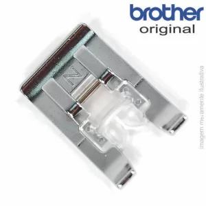 CALCADOR SAPATA “N” TRANSPARENTE PARA MONOGRAMAS E PONTOS DECORATIVOS – MÁQUINA DOMÉSTICA BROTHER – XD0810031
