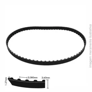 CORREIA DENTADA SINCRONIZADA 110 DENTES 220XL075 PARA MÁQUINA DE COSTURA INDUSTRIAL