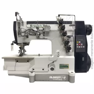 MÁQUINA DE COSTURA GALONEIRA INDUSTRIAL BRACOB - BC-588-01 DIRECT DRIVE 220V