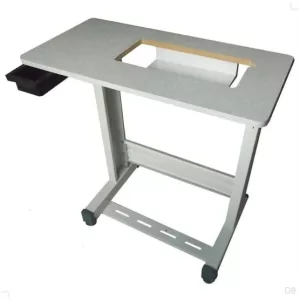 MESA COM GAVETA PARA MÁQUINA DE COSTURA DOMÉSTICA SINGER FACILITA PRO