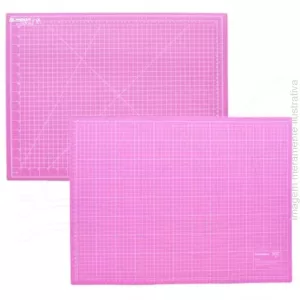 BASE DE CORTE DUPLA ROSA PATCHWORK / SCRAPBOOK 45x60CM A2 – 450x600x3MM