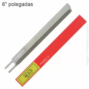 FACA LISA DE 6 POLEGADAS PARA MÁQUINA DE CORTE FACA  - MGS
