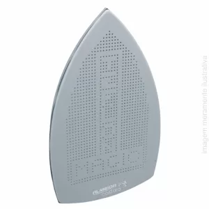 SAPATA DE ALUMÍNIO PARA FERRO INDUSTRIAL COM AÇÃO ANTIBRILHO – ES-94-AL – 25×15CM