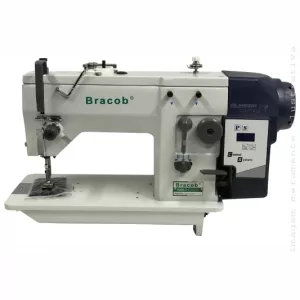 MÁQUINA DE COSTURA INDUSTRIAL ZIGUE-ZAGUE DIRECT DRIVE BRACOB BC 20U53 - 220V