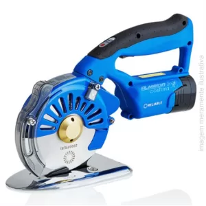 MÁQUINA DE CORTE DE TECIDO DISCO 4" POLEGADAS DIRECT DRIVE RC-100 – SEM FIO COM BATERIA