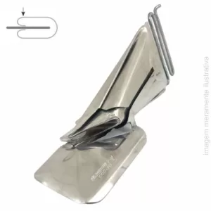 APARELHO DE VIÉS 2 DOBRAS – COSTURA RETA / 20U – ENTRADA 80MM (SAÍDA 28MM) – FABRICAÇÃO NACIONAL