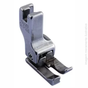 CALCADOR RETA PESPONTO COM GUIA COMPENSADOR DO LADO ESQUERDO - 0,8MM CL1/32E