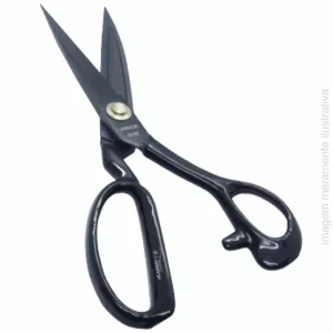 TESOURA MANUAL ALFAIATE TITANIUM AÇO PARA COSTURA MULTIUSO JACK 11" - 28 CM