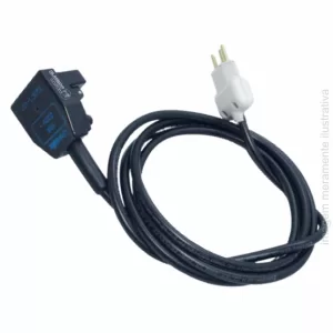 TOMADA FEMEA COM CABO DE 3 METROS PARA CORTE FACA 6, 8, 10 E 12 POLEGADAS - 523C1-101