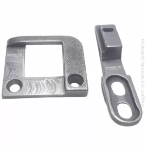CONJUNTO DE CHAPA E DENTE DEBRUM PARA MÁQUINA DE BRAÇO SUN SPECIAL 3705/2605