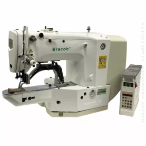 Máquina Costura Industrial Travete Direct Drive 42 pontos Bracob MK1850DD