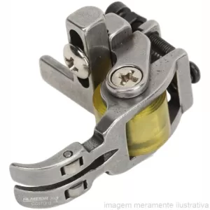 CALCADOR ZÍPER REGULÁVEL COM ROLETES DE SILICONE PARA COSTURA RETA INDUSTRIAL – TKJY13-3