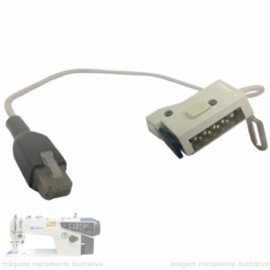 LUMINÁRIA DE LED COM BOTÃO DE PONTO PARA MÁQUINA DE COSTURA RETA INDUSTRIAL SANSEI SA-MQ4