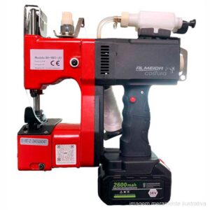 MÁQUINA DE SACARIA FECHAR BOCA DE SACO DIRECT COM BATERIA 220V - GK9-900A