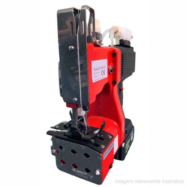 MÁQUINA DE SACARIA FECHAR BOCA DE SACO DIRECT COM BATERIA 220V - GK9-900A - Imagem 3