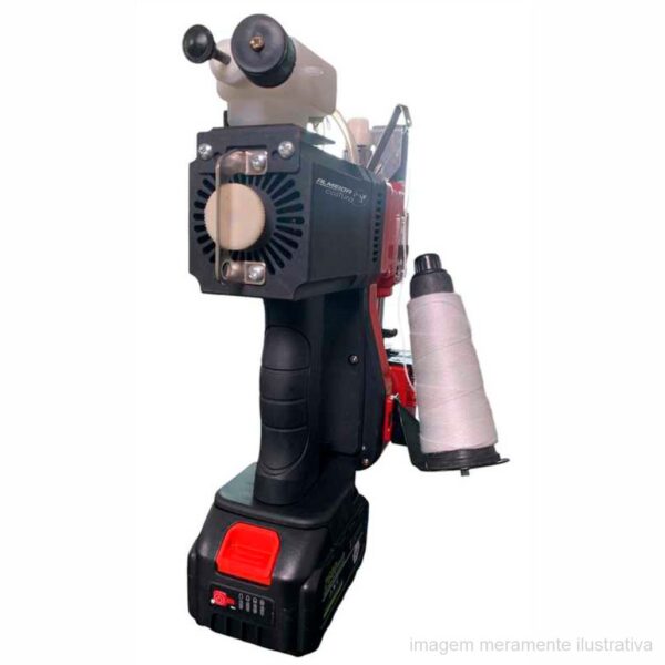 MÁQUINA DE SACARIA FECHAR BOCA DE SACO DIRECT COM BATERIA 220V - GK9-900A - Imagem 5