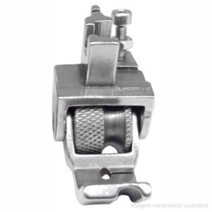 CALCADOR RETA VIVO DIREITO COM GUIA CURSOR AJUSTÁVEL E ROLETE METÁLICO – T69C