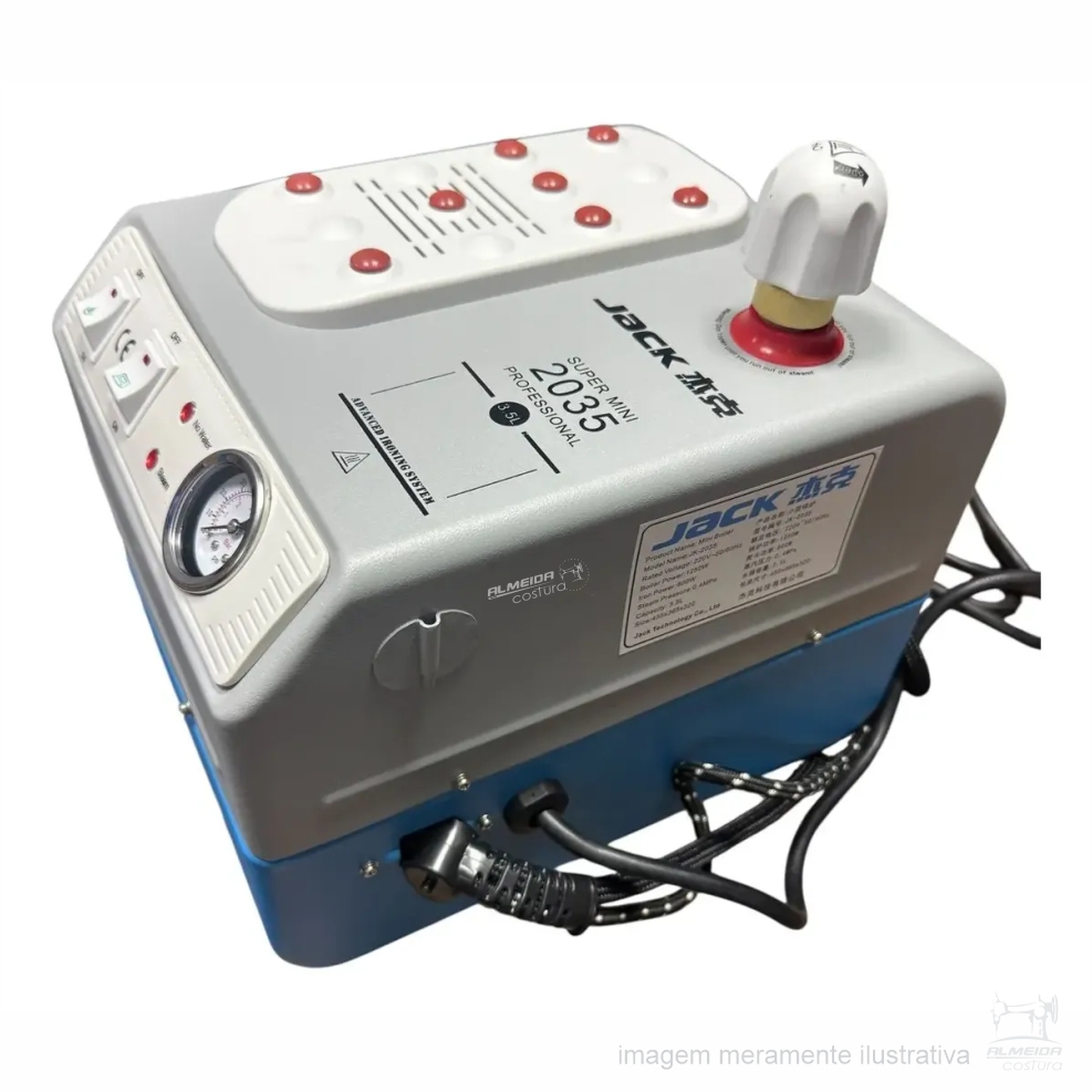 MINI CALDEIRA INDUSTRIAL COM FERRO A VAPOR JACK JK-2005 3,5 LITROS – 220V - Imagem 4