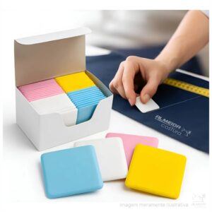 GIZ MÁGICO PANDA MARCADOR PARA TECIDOS COLORIDO - CAIXA COM 50 UNIDADES