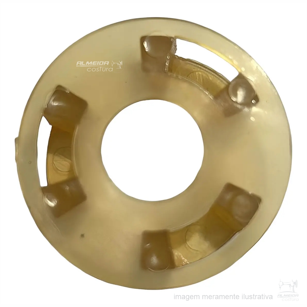 ENCOSTO DE BORRACHA MENOR DO ACOPLAMENTO PARA MOTOR DIRECT DRIVE – 40 MM - Imagem 3