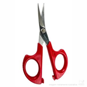 TESOURA PONTA CURVA 13 CM PARA BORDADO E PATCHWORK – PIN-1663