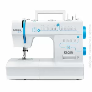 Máquina de Costura para uso Doméstica Elgin Genius Plus JX-4035 - 220v