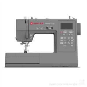 MÁQUINA DE COSTURA DOMÉSTICA ELETRÔNICA SINGER HD6805 HEAVY DUTY – BIVOLT