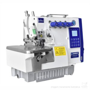 MÁQUINA OVERLOCK ELETRÔNICA DIRECT DRIVE 2 AGULHAS E 4 LINHAS COM CORTE AUTOMÁTICO – LANMAX LM-994D-E – 220V