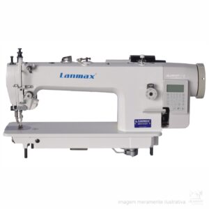 MÁQUINA DE COSTURA INDUSTRIAL RETA ELETRÔNICA LANMAX LM-0338-D4 - 220V