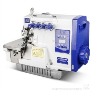 MÁQUINA DE COSTURA INTERLOCK INDUSTRIAL DIRECT DRIVE – COM PARADA DE AGULHA LM-665D - LANMAX
