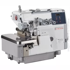 Máquina de Costura Industrial Overlock Ponto Cadeia  de Alta Velocidade e Painel Integrado com Motor Direct Drive Singer 314G 220v