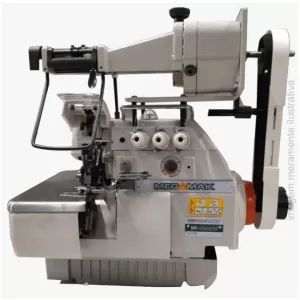 MÁQUINA DE COSTURA INDUSTRIAL OVERLOCK COM APARELHO DE ZEROMAX MOTOR DIRECT DRIVE MEGAMAK MK700-3D 220V