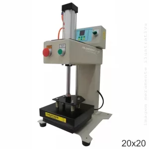 Prensa Térmica Sublimática Compacta 20x20 cm - Alta Precisão e Versatilidade - 220V