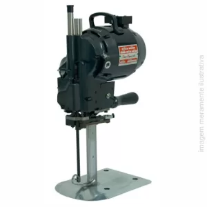 Máquina para Cortar Tecido Faca 10" Polegadas, com Amolador Automático 220v