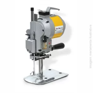 Máquina para Cortar Tecido Faca 5" Polegadas, com Amolador Automático 220v