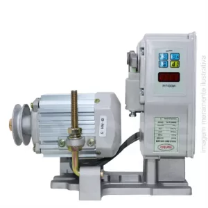 MOTOR DIRECT DRIVE 550W 220V COM POSICIONADOR DE AGULHA PARA MÁQUINA DE COSTURA INDUSTRIAL