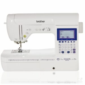 MÁQUINA DE COSTURA DOMÉSTICA COMPUTADORIZADA NQ470LDV – 219 PONTOS – 5 FONTES – BROTHER