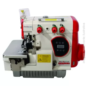 MÁQUINA DE COSTURA INDUSTRIAL OVERLOCK 3 FIOS COM MOTOR DIRECT DRIVE E CONTROL BOX – SUN SPECIAL SS93D-PR-SU 220V
